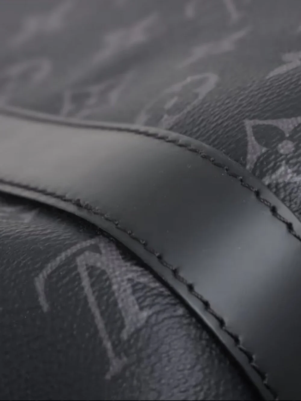 Louis Vuitton Monogram Eclipse Keepall Bandouliere 45